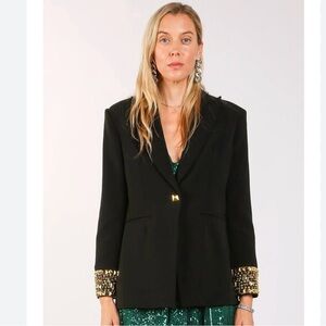 NWT Beulah Style Blazer with studs